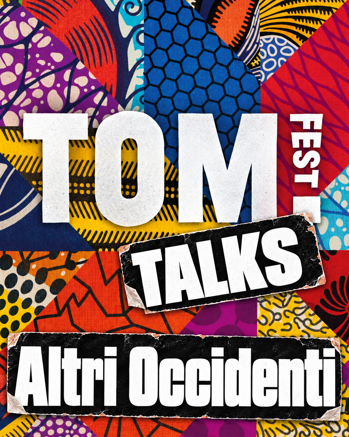 TOM Talks – Altra musica / Altri occidenti – grafica 2023 Grafica TOM Talks – Altra musica / Altri occidenti – 2023