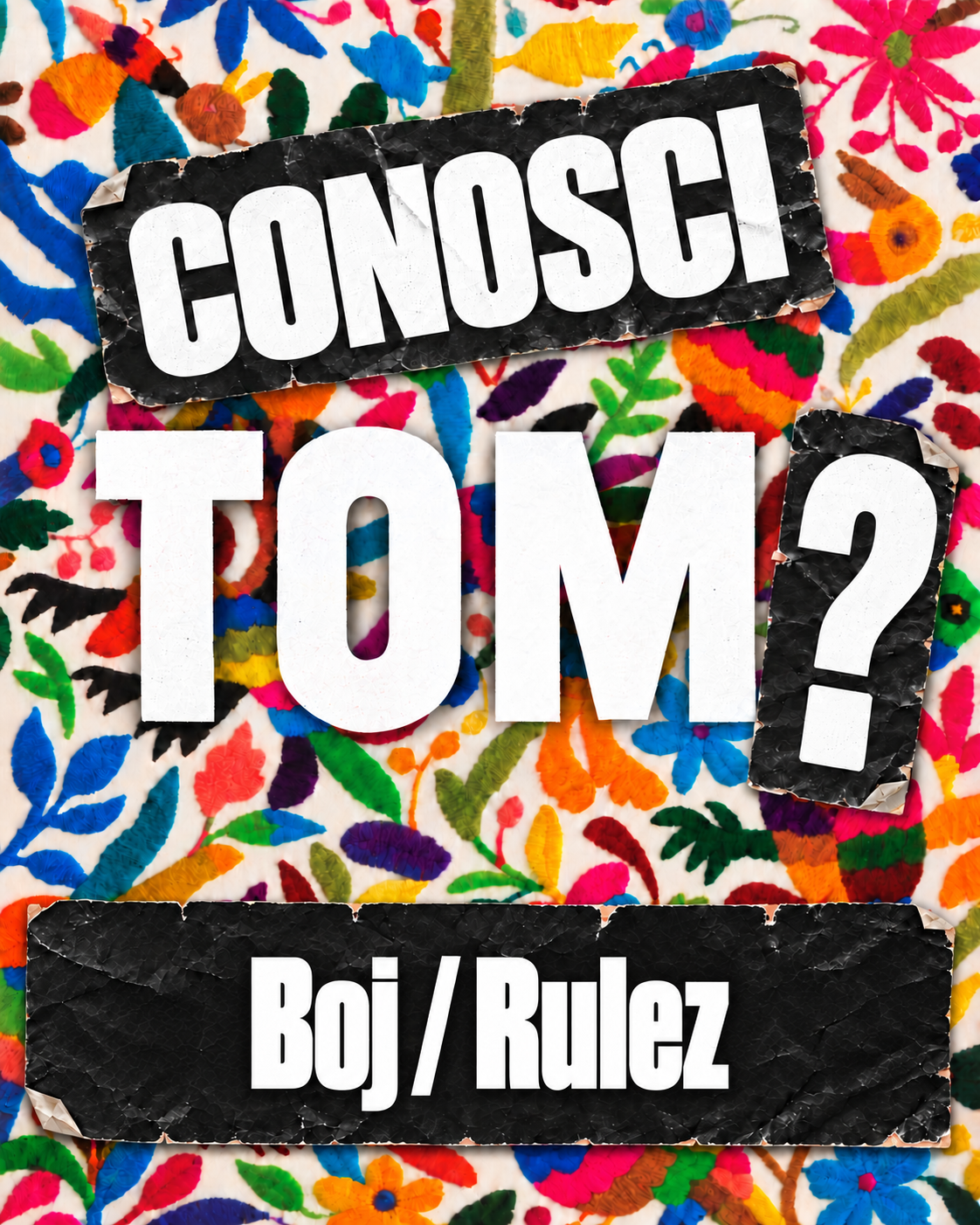 Conosci TOM? – Boj e Rulez – 23 ottobre 2026 – grafica 2026 Grafica Conosci TOM? – Boj e Rulez – 23 ottobre 2026 – 2026