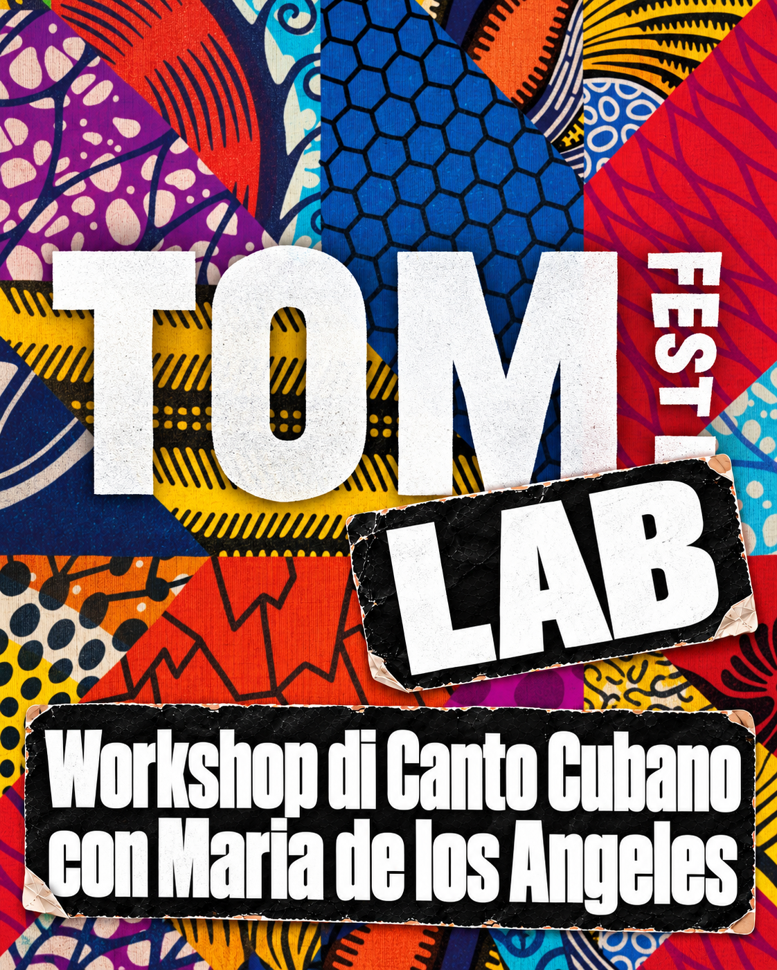 Grafica TOM Lab – Workshop di canto – 2023