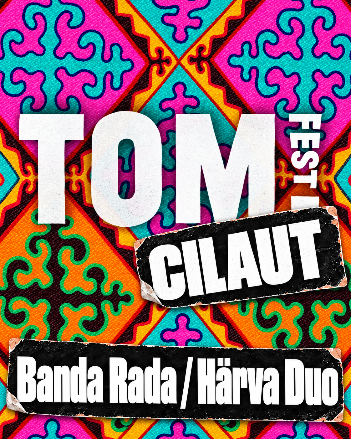 Grafica TOM Cilaut – Con Banda Rada e Härva Duo – 2025